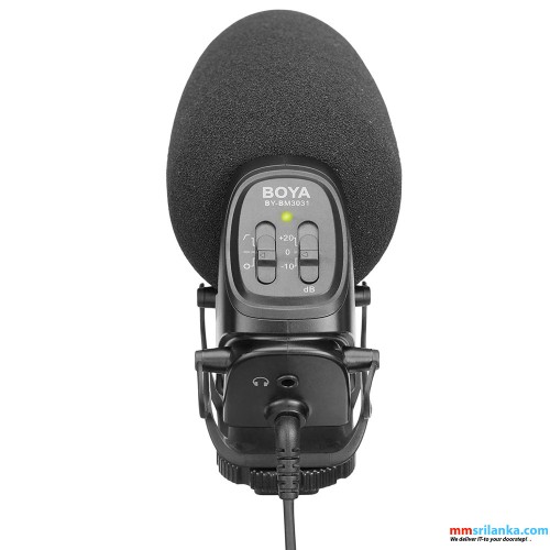 BOYA BY-BM3031 ON-CAMERA SHOTGUN MICROPHONE (6M)